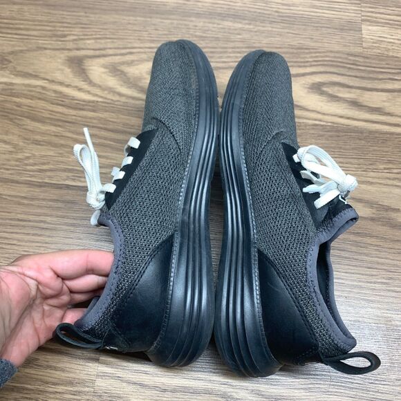 Cole Haan Grand Sport Journey Knit Shoe Men Black Lace Up Size 7M  C32583 - Picture 3 of 10